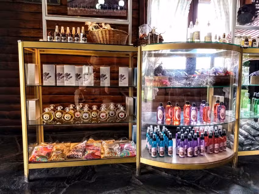 Campo De Lavanda Domaine De Puberclair