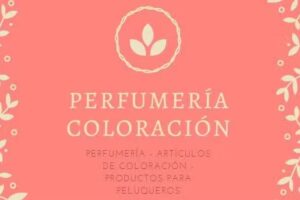 Perfumer&iacute;a Coloraci&oacute;n